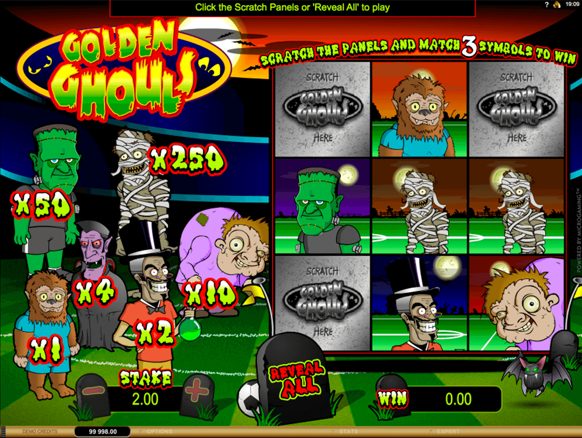 golden ghouls microgaming