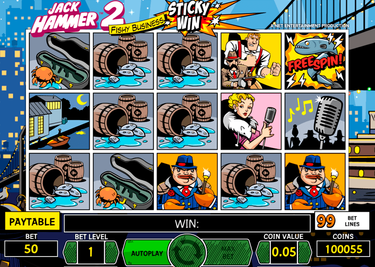jack hammer netent slot