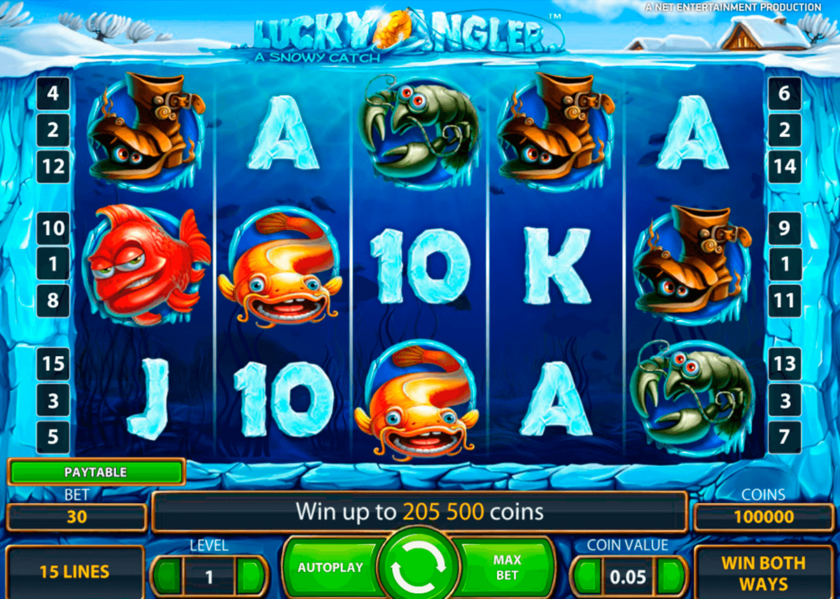 lucky angler netent slot