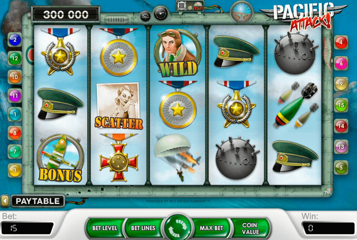 pacific attack netent slot
