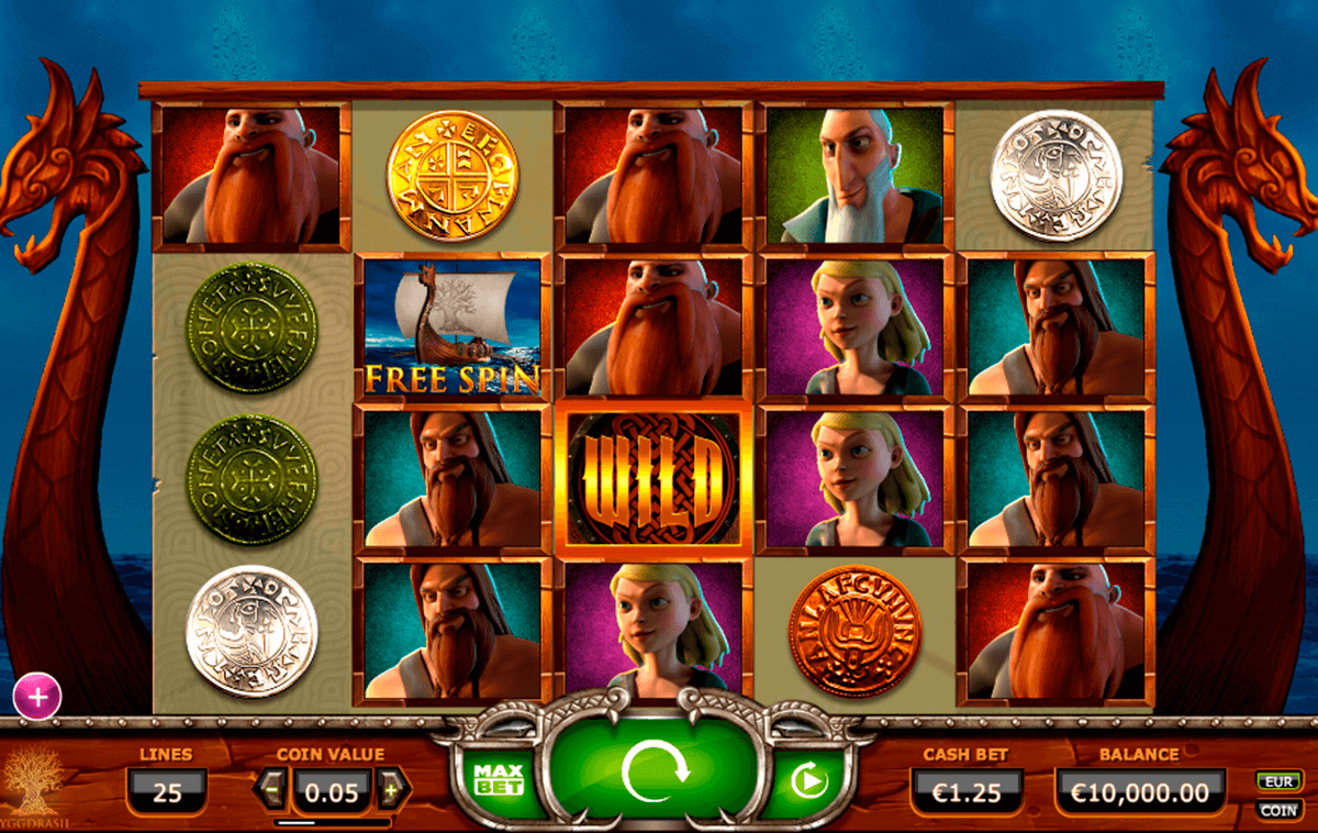vikings go wild yggdrasil slot