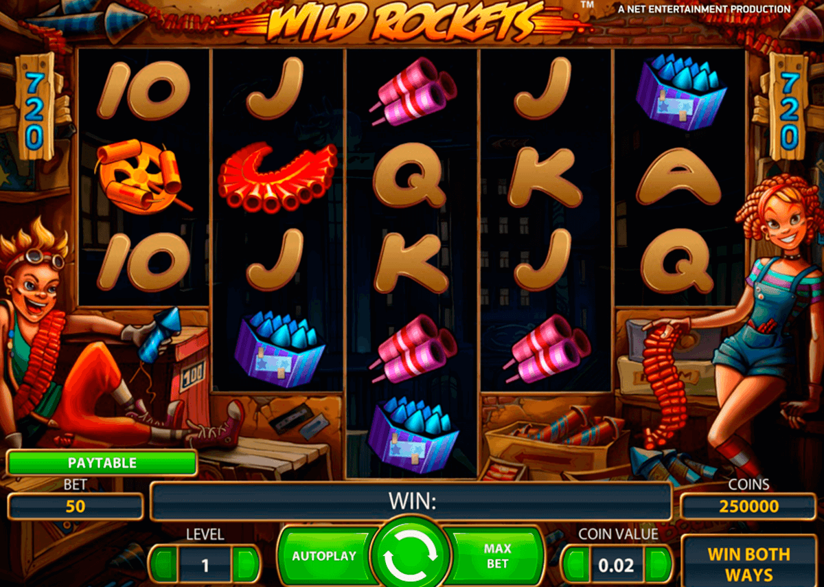 wild rockets netent slot