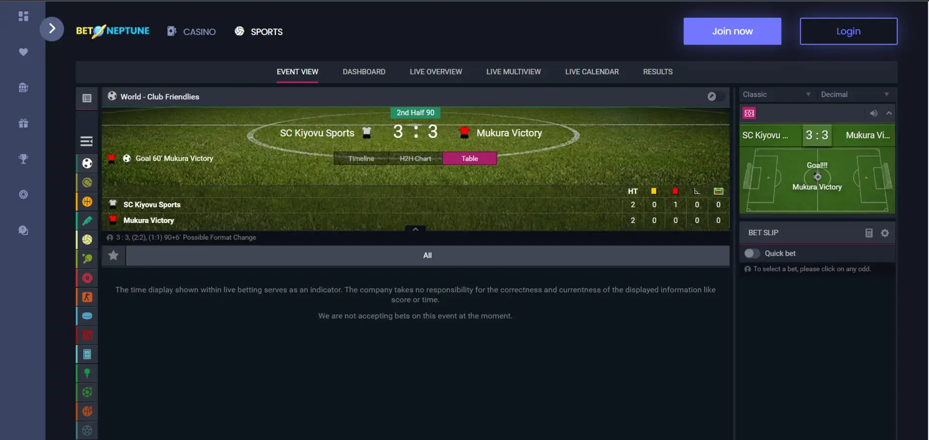 BetNeptune Sports Betting