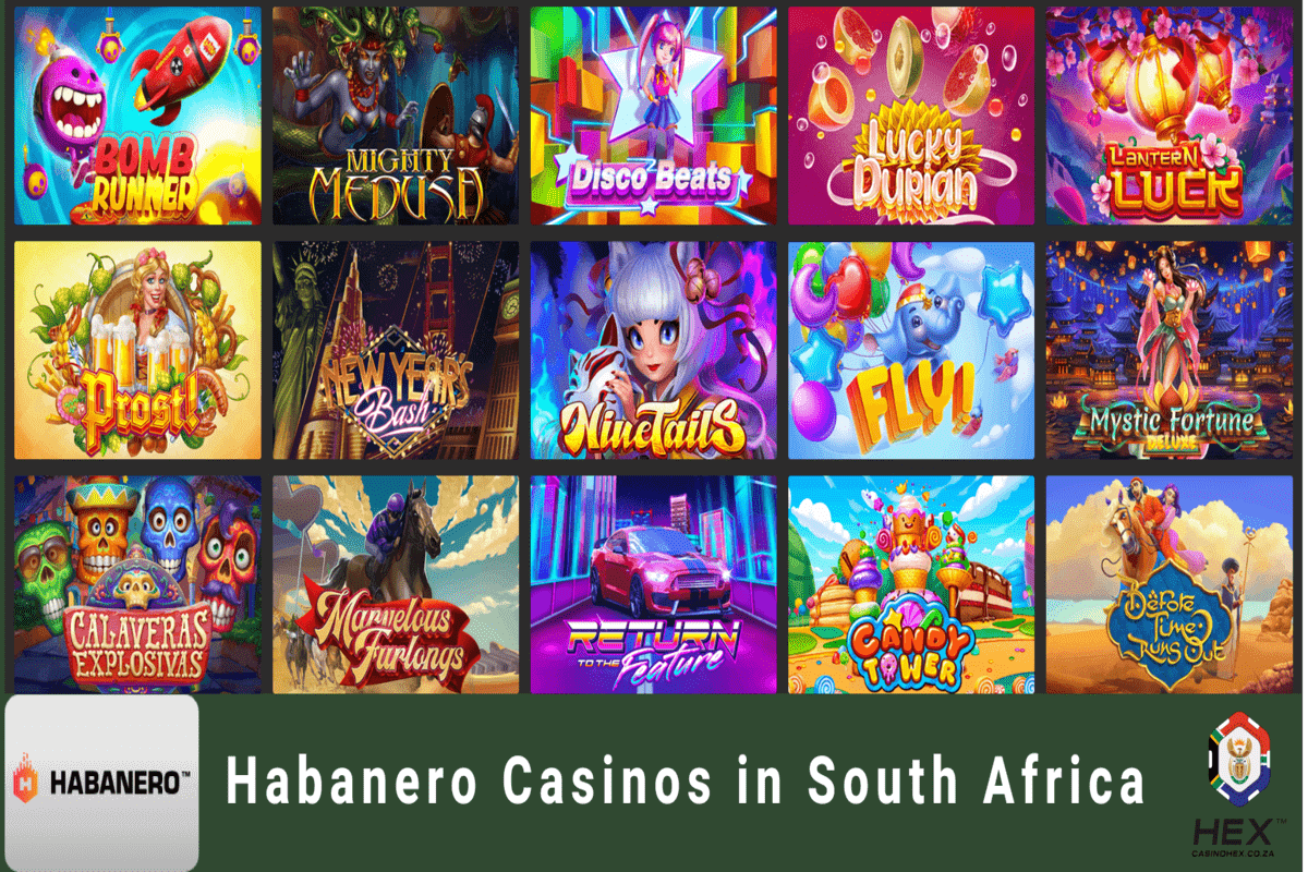 Habanero casinos in South Africa