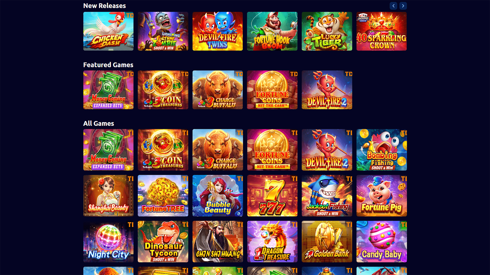 Sharkroll Casino Games and Slots