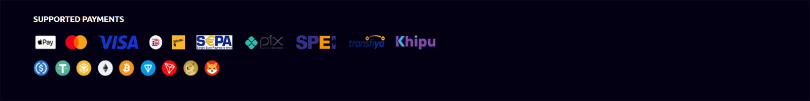 Sharkroll Casino Payment Methods in ZA