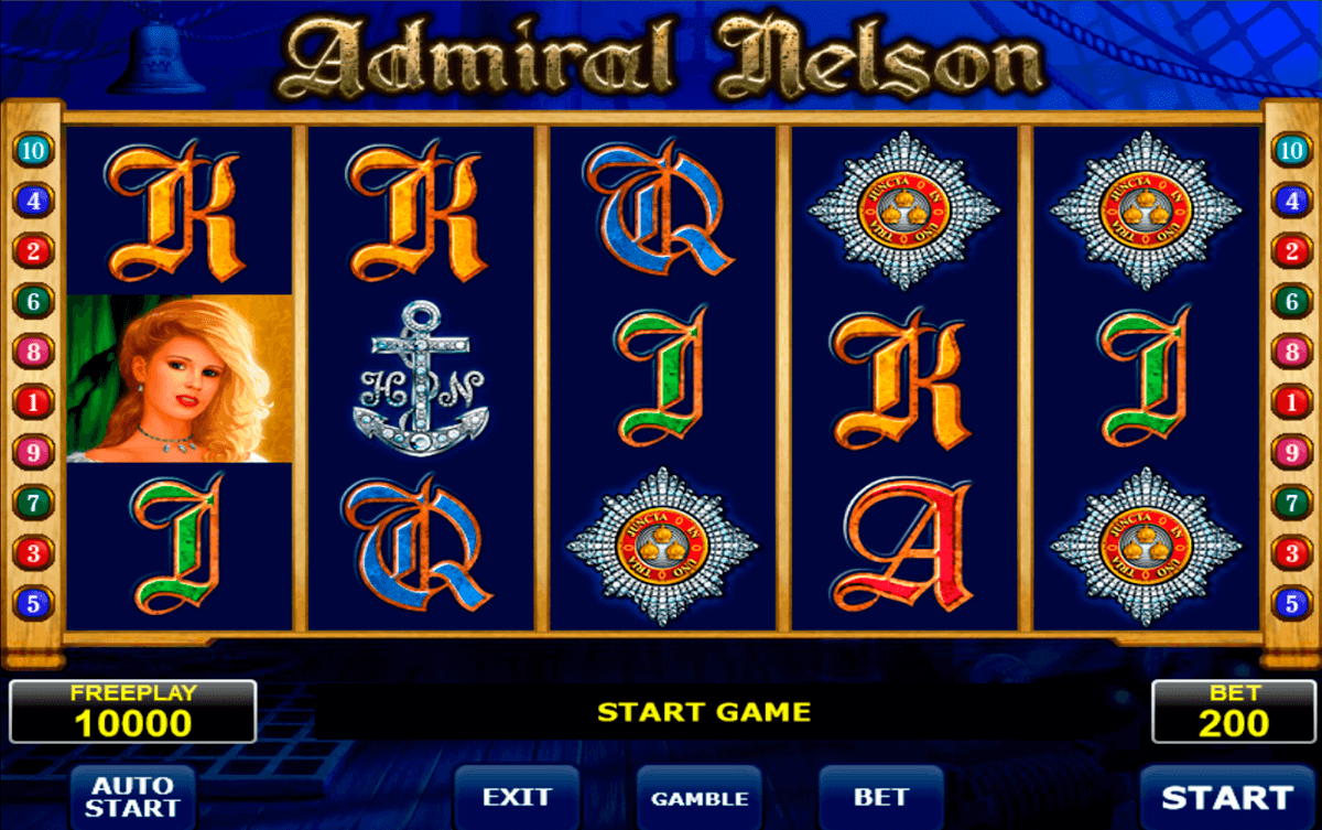 admiral nelson amatic slot 