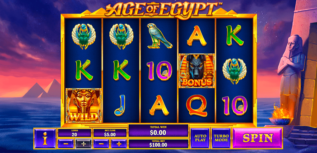 age of egypt playtech slot 