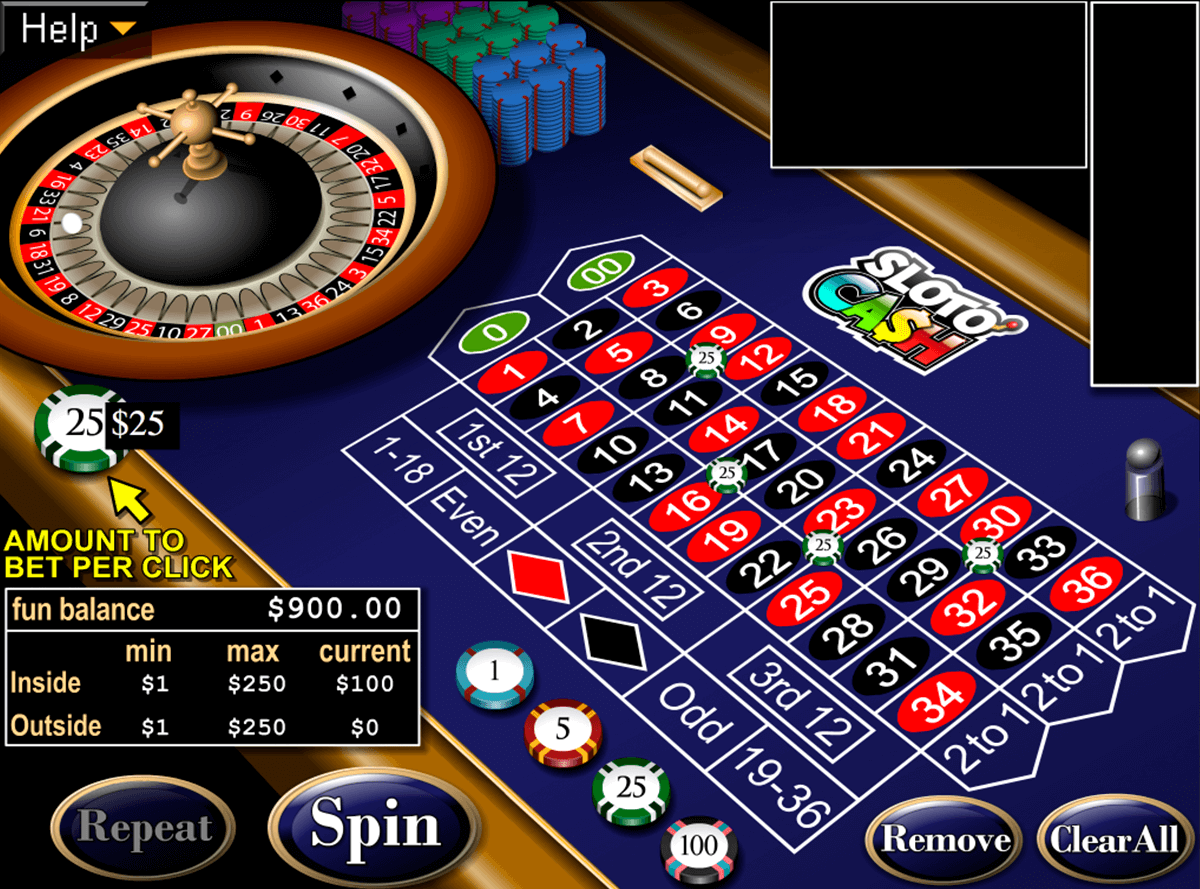 online free casino roulette