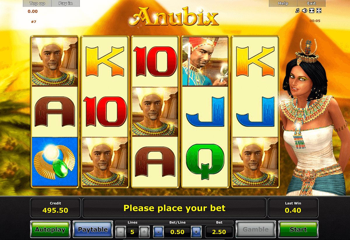 anubi novomatic slot