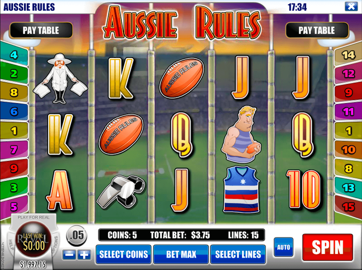 aussie rules rival slot
