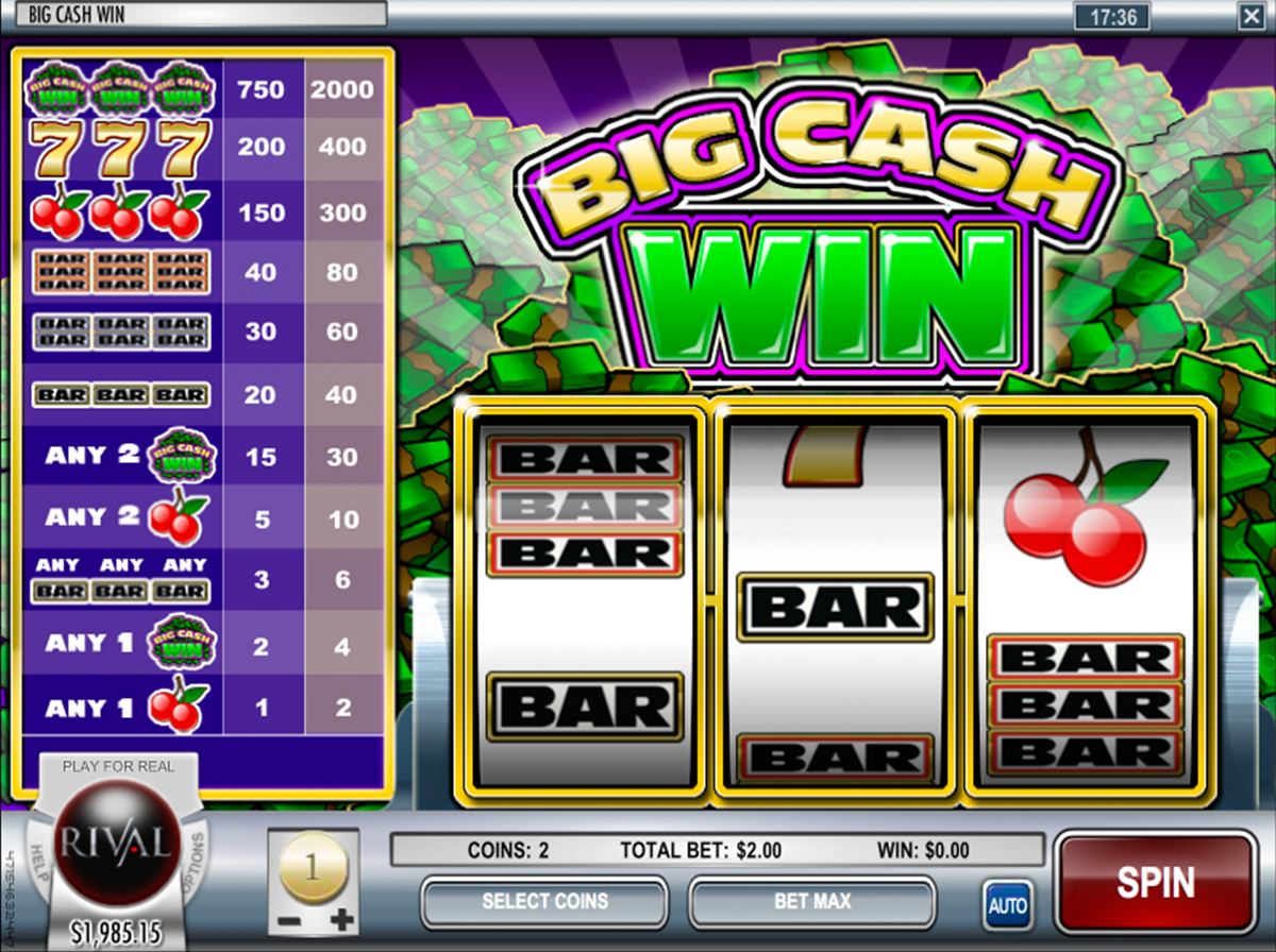 big cash win rival 4 