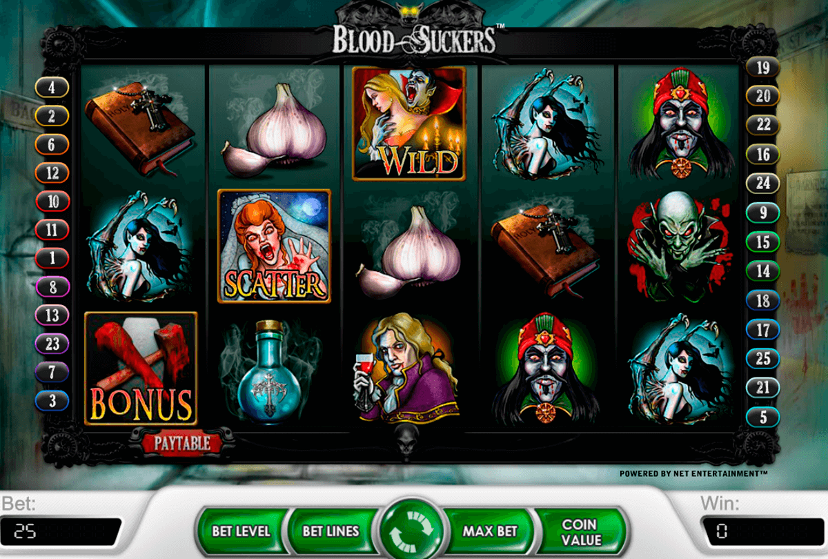 blood suckers netent slot