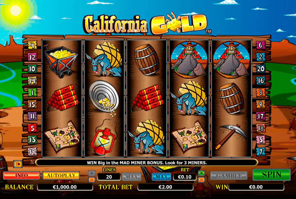 california gold netgen gaming slot