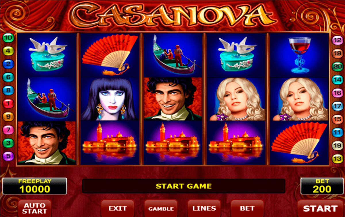 Casanova Online Slot SA Play Free Amatic Slots For Fun