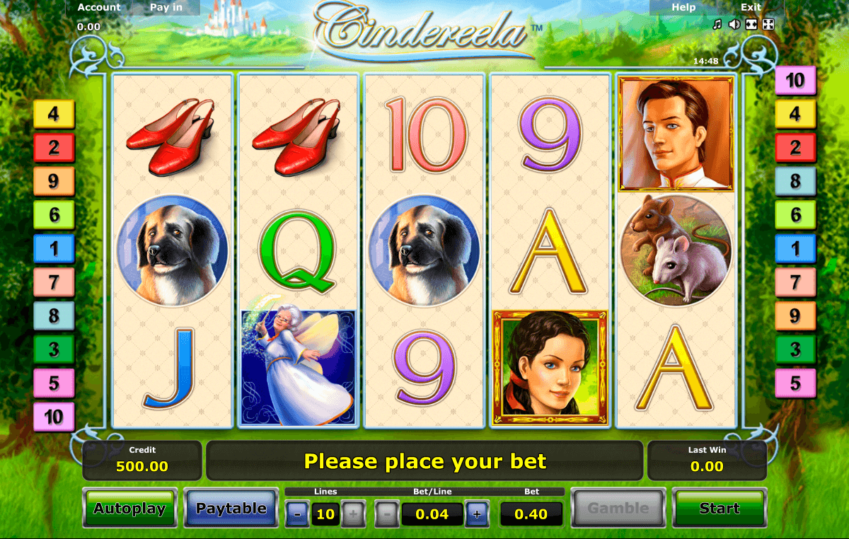 cindereela novomatic slot
