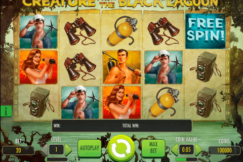 creature from the black lagoon netent slot