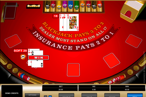 video blackjack play online free