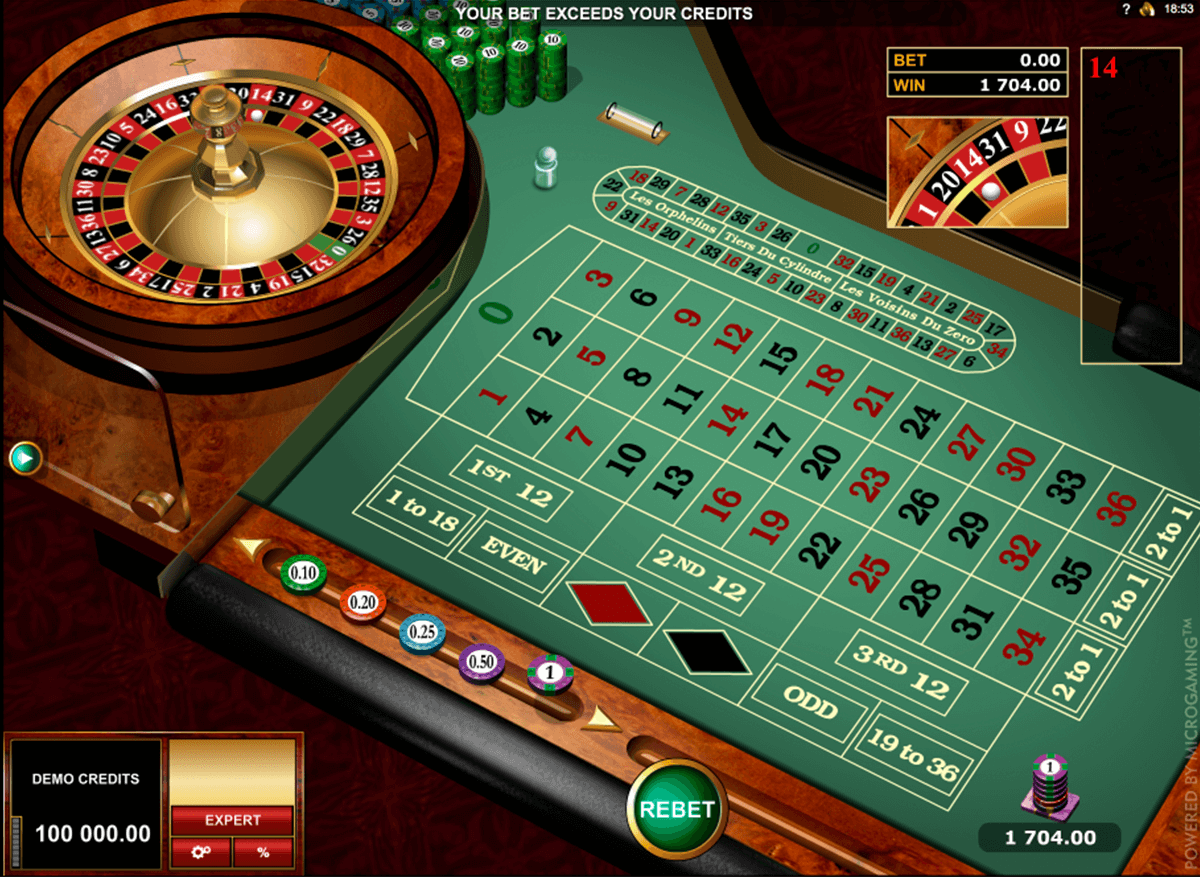 Microgaming Roulette Free