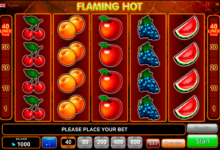 flaming hot amusnet interactive screenshot