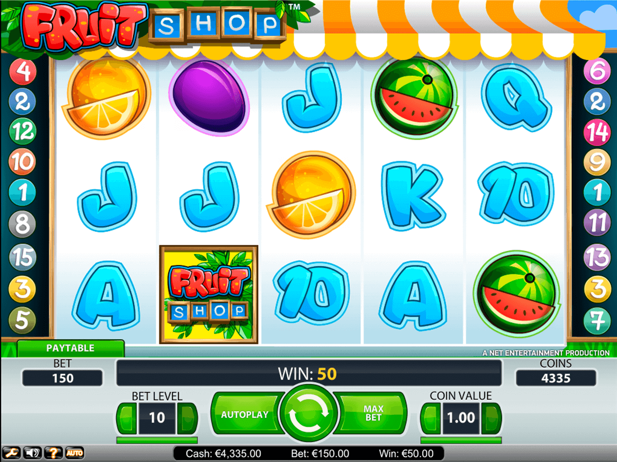 fruit shop netent slot 