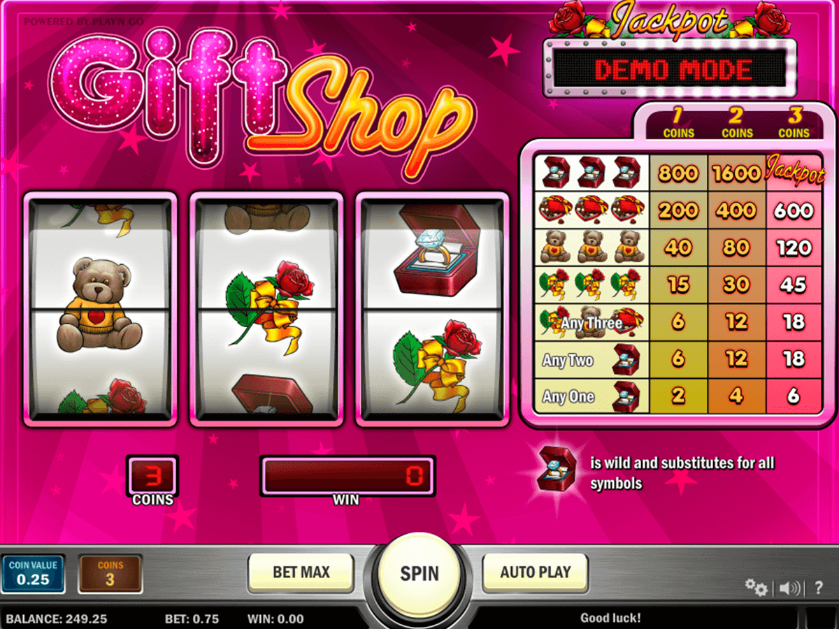 gift shop playn go slot