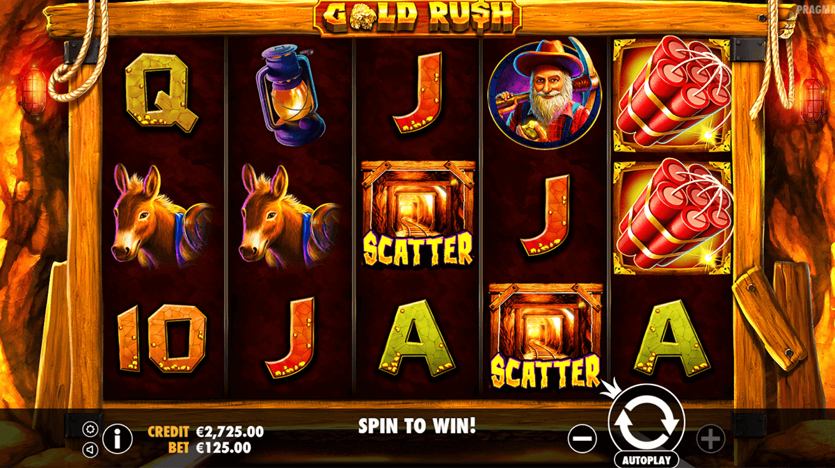 four kings casino gold rush slot machine