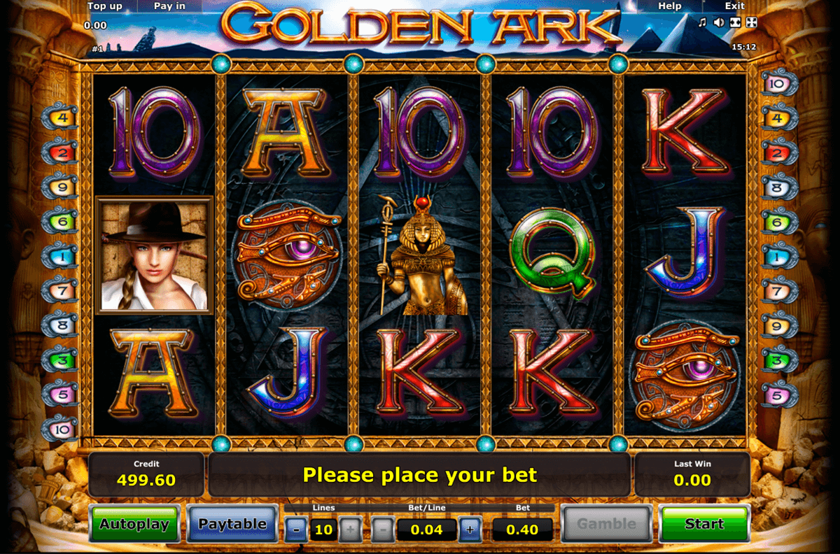 golden ark novomatic slot