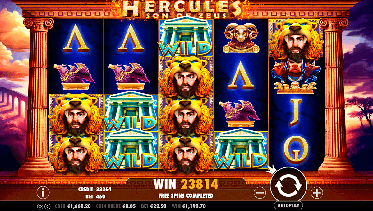 hercules son of zeus pragmatic slot 