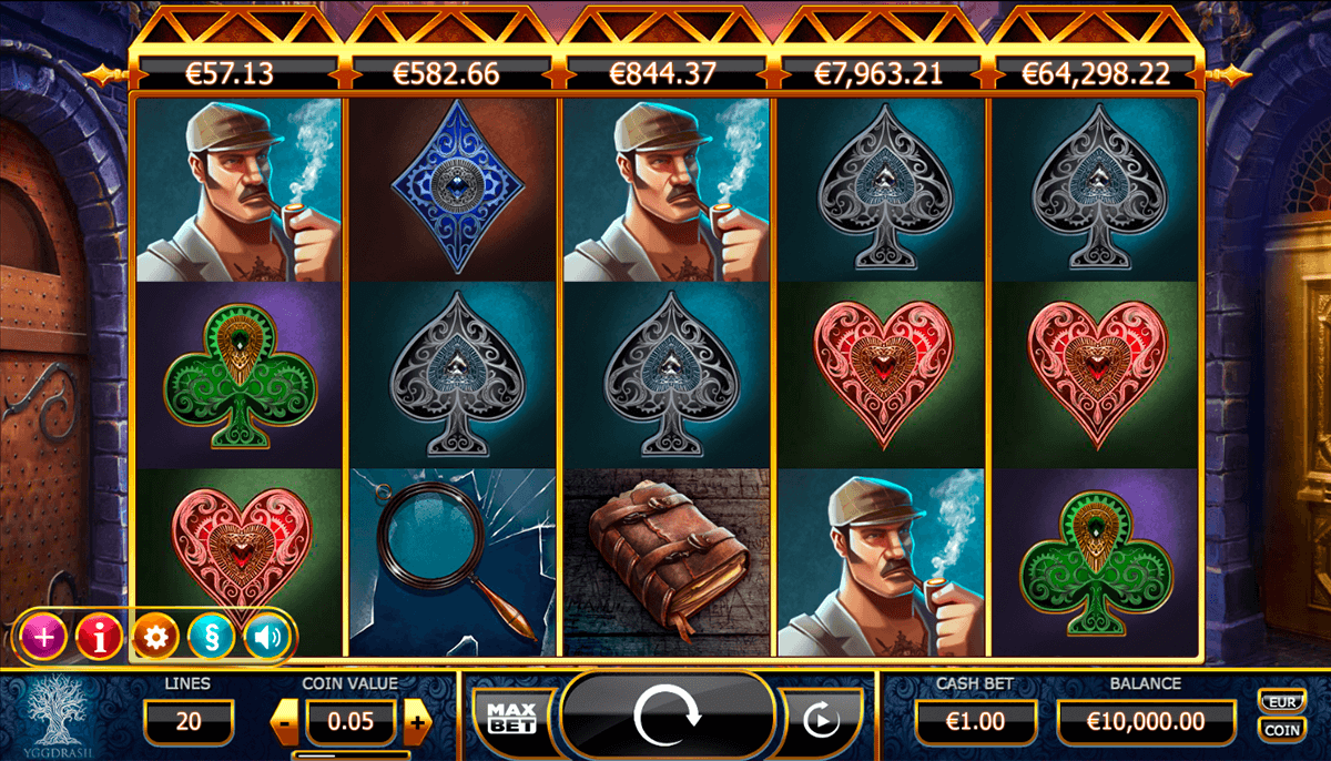 holmes and the stolen stones slot