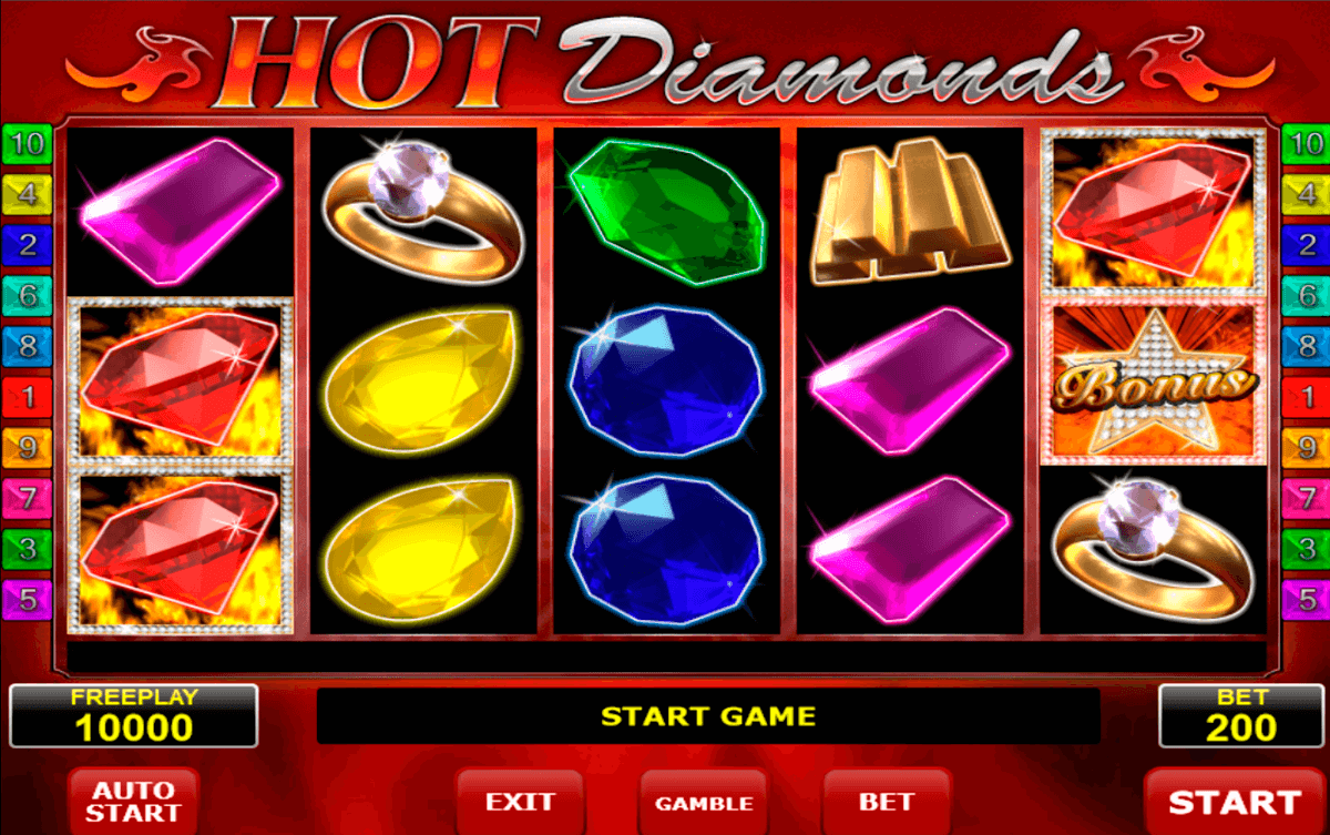 hot diamonds amatic slot 