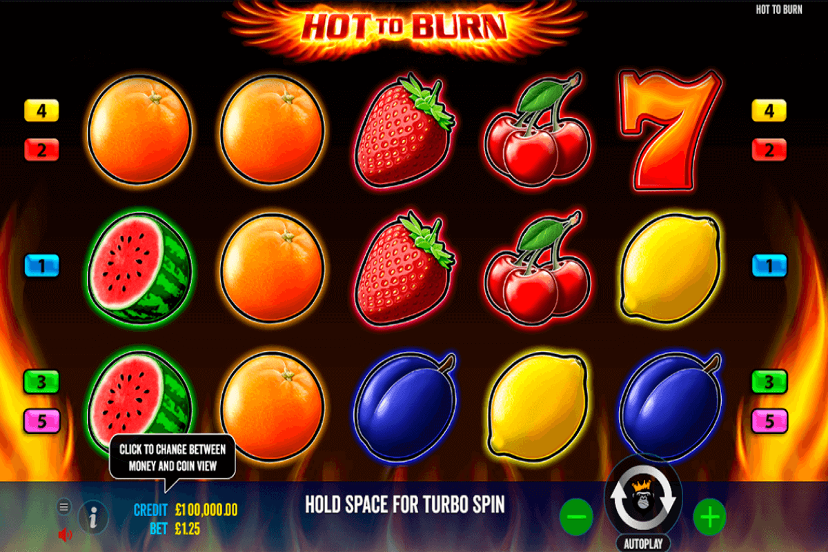 hot to burn pragmatic screenshot 