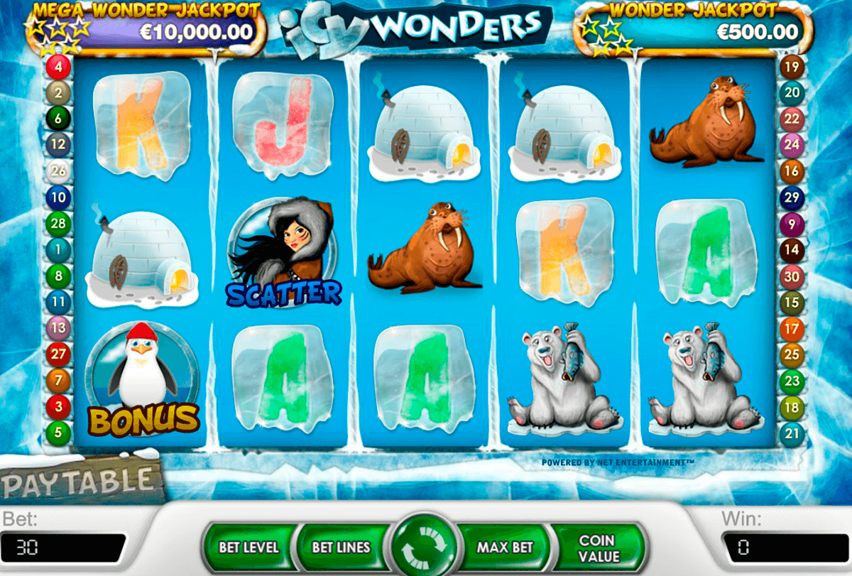 icy wonders netent slot