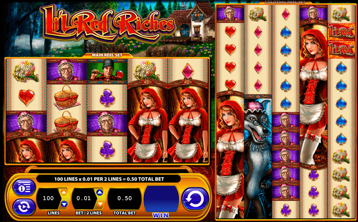 lil red riches wms slot