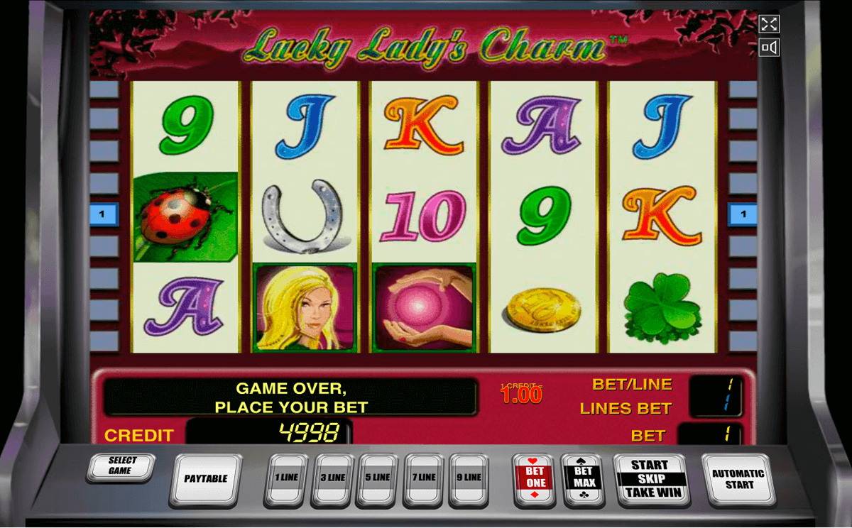 lucky ladys charm novomatic slot 