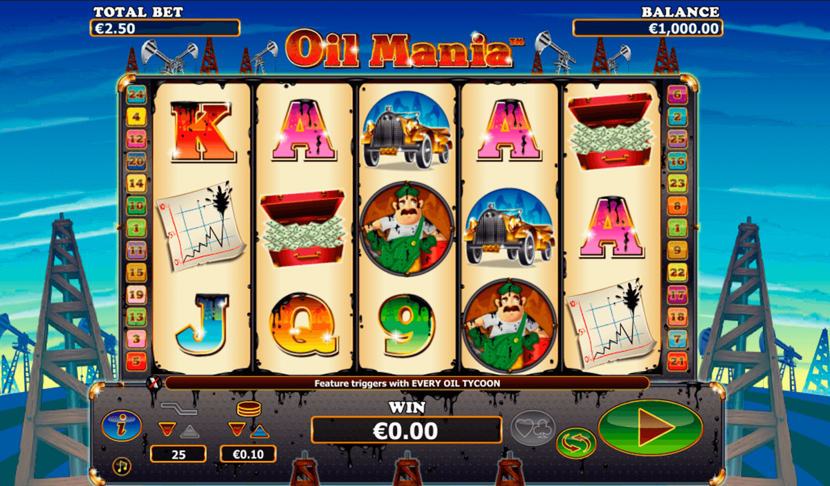 oil mania netgen gaming slot