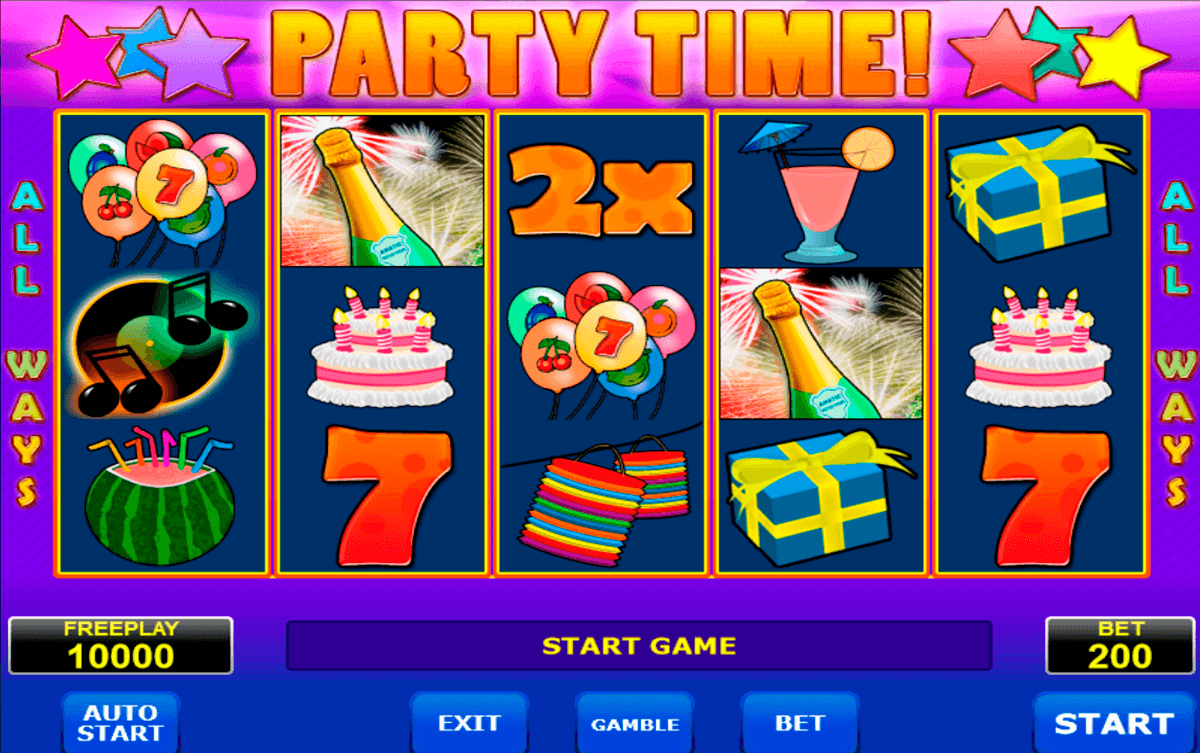 party time amatic slot 