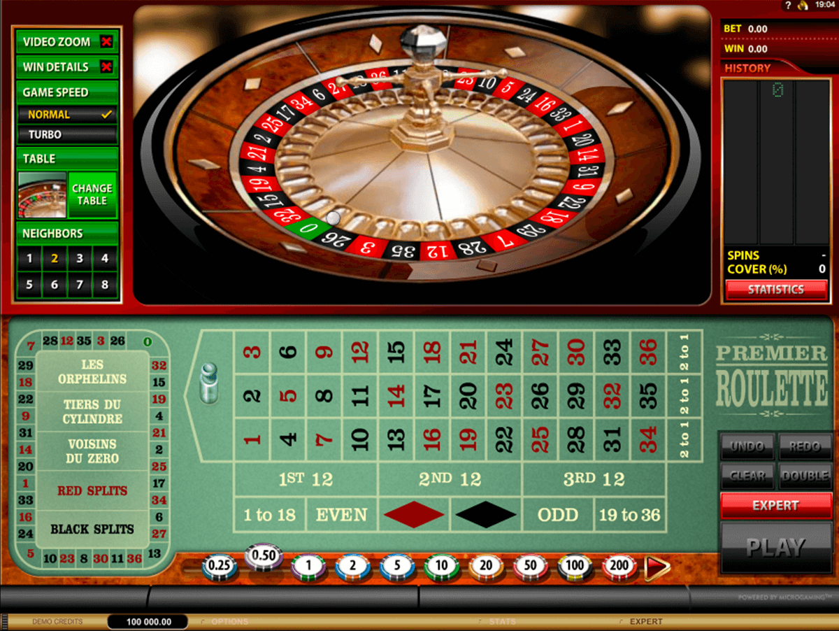 premier roulette microgaming online 