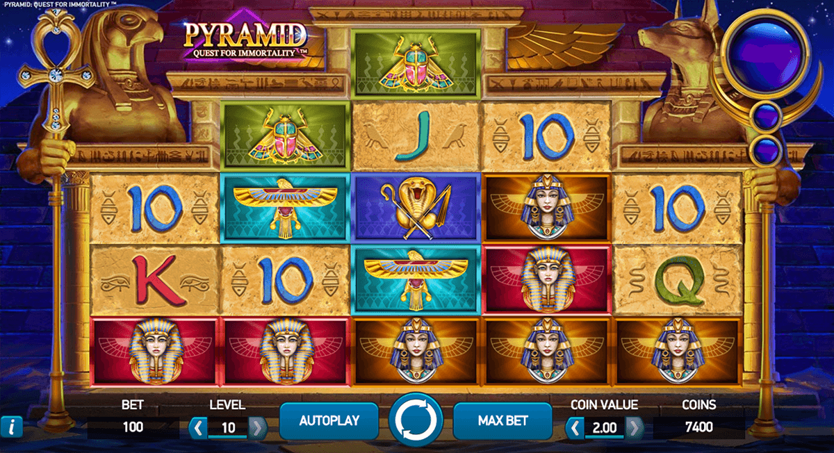 pyramid quest for immortality netent slot