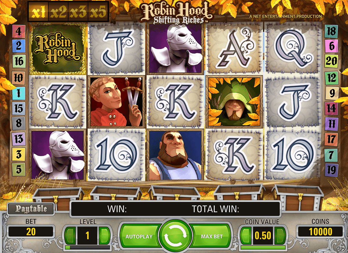 robin hood netent slot