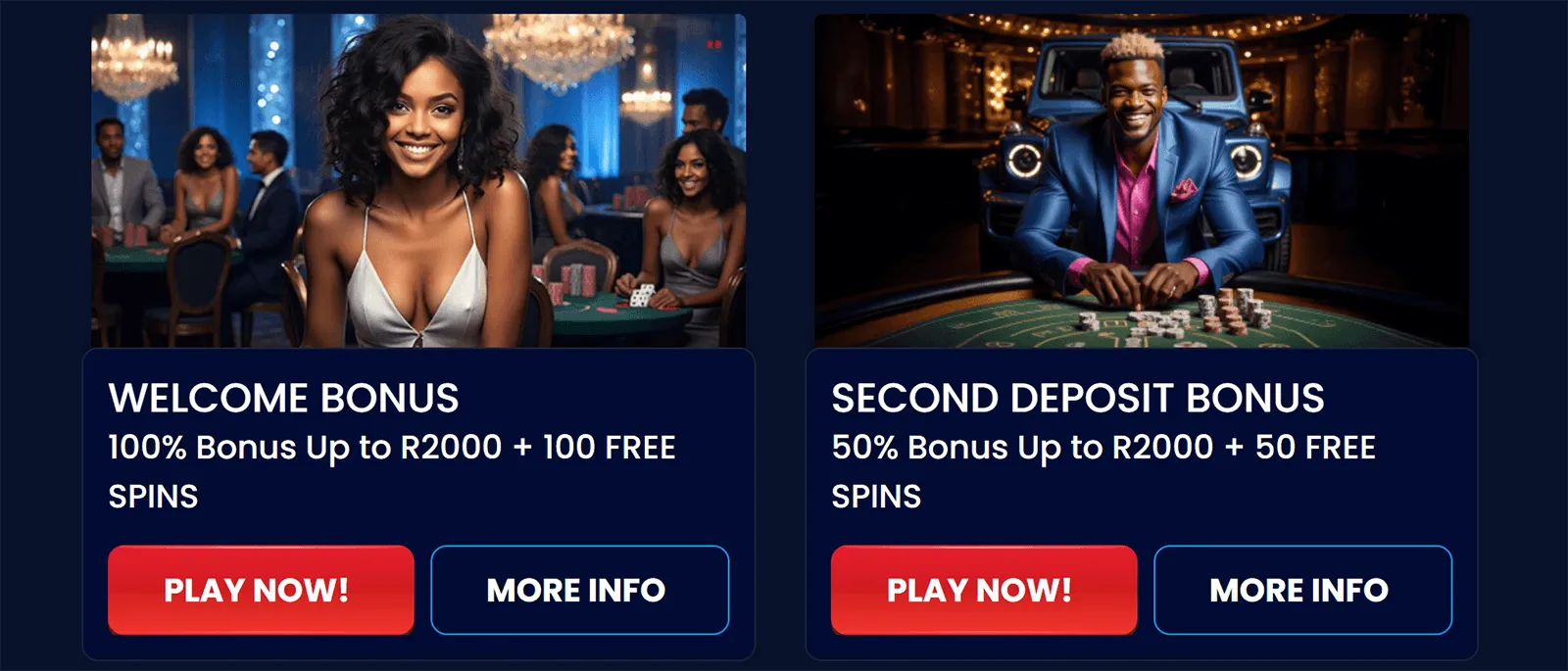 RollCasino Welcome Offer in South Africa