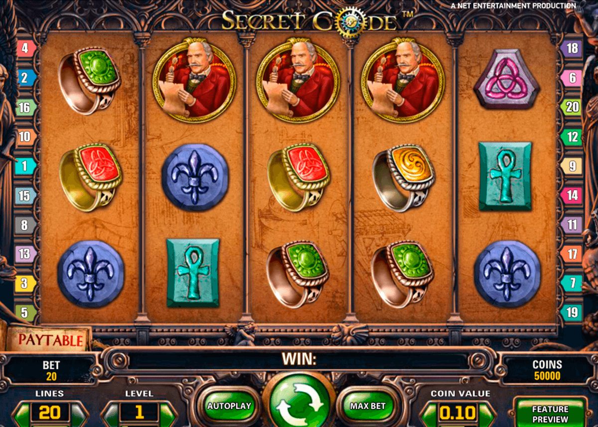 secret code netent slot 