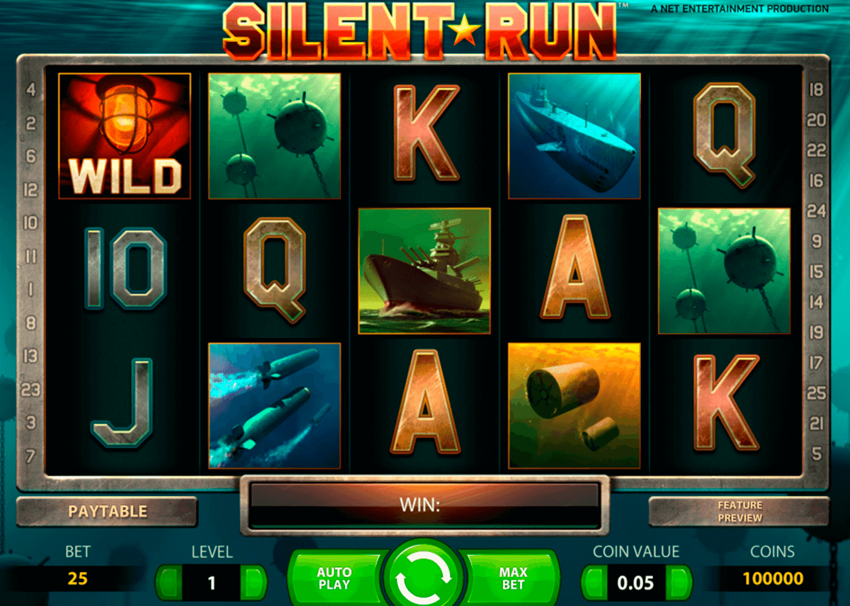 silent run netent slot