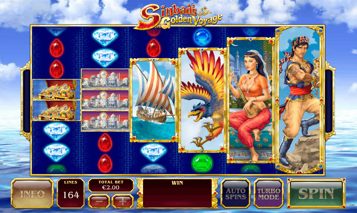 sinbads golden voyage playtech slot