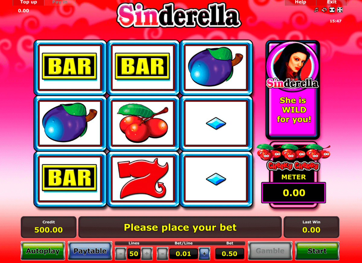 sinderella novomatic slot