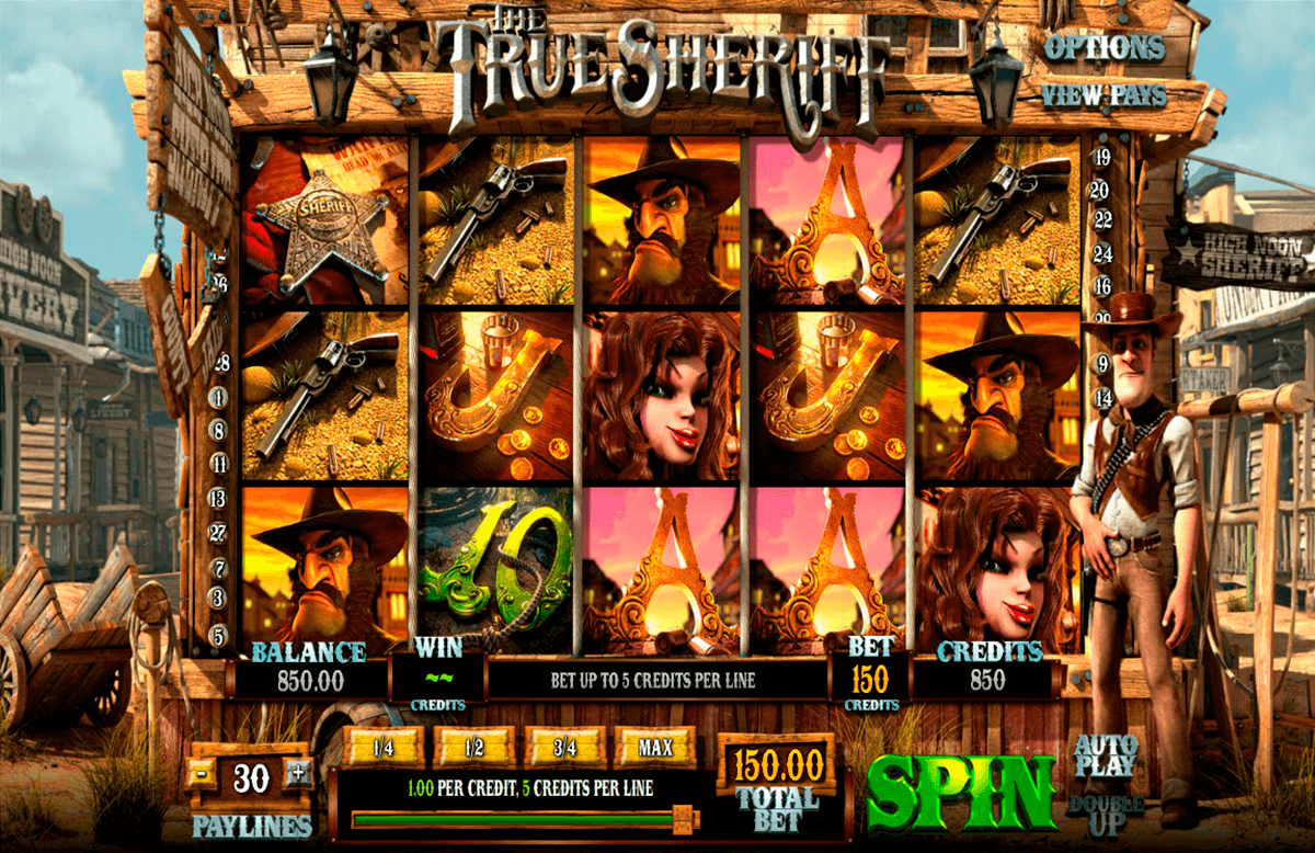 the true sheriff betsoft slot