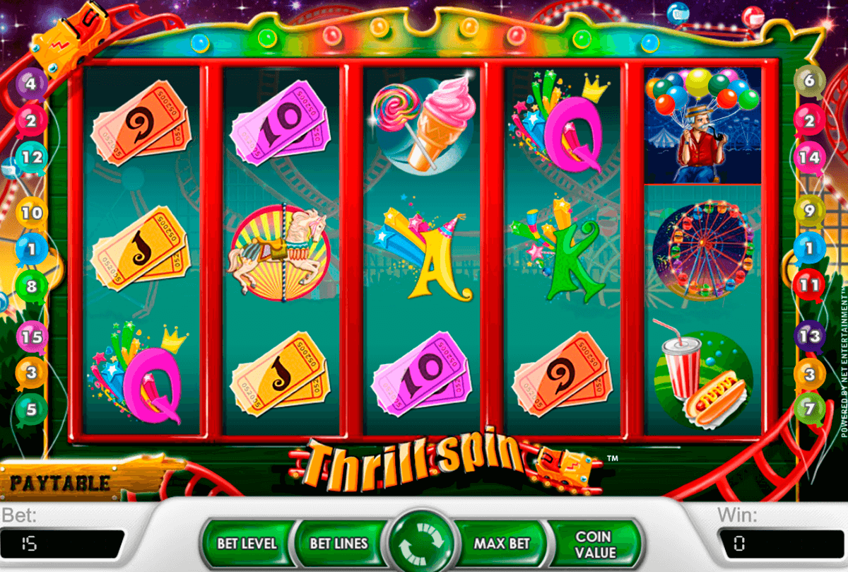 thrill spin netent slot