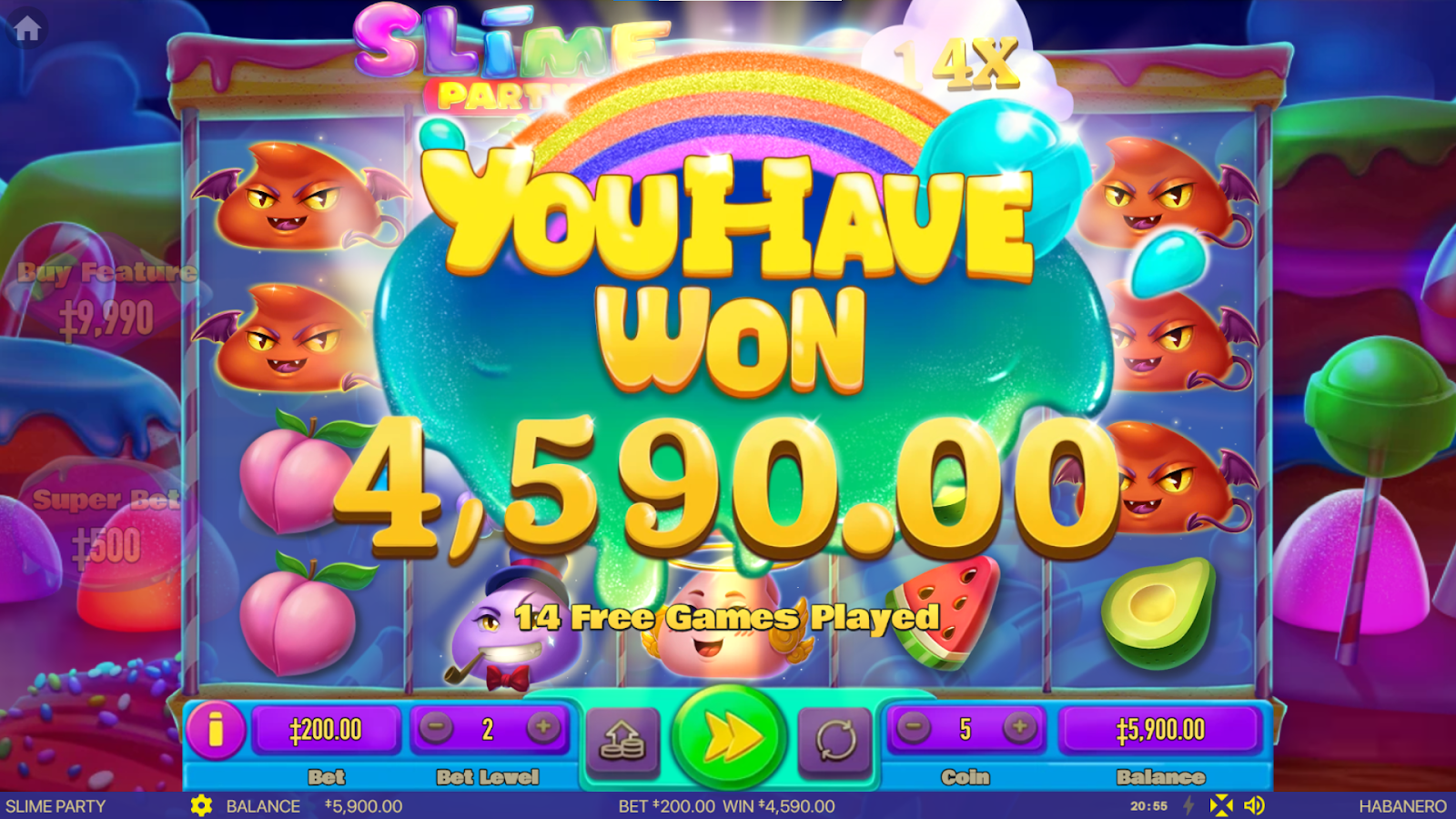 Slim Party Slot 4