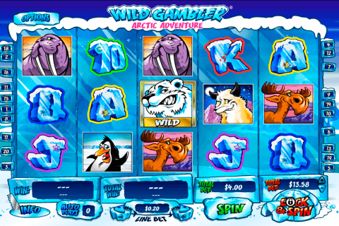 wild gambler arctic adventure playtech slot