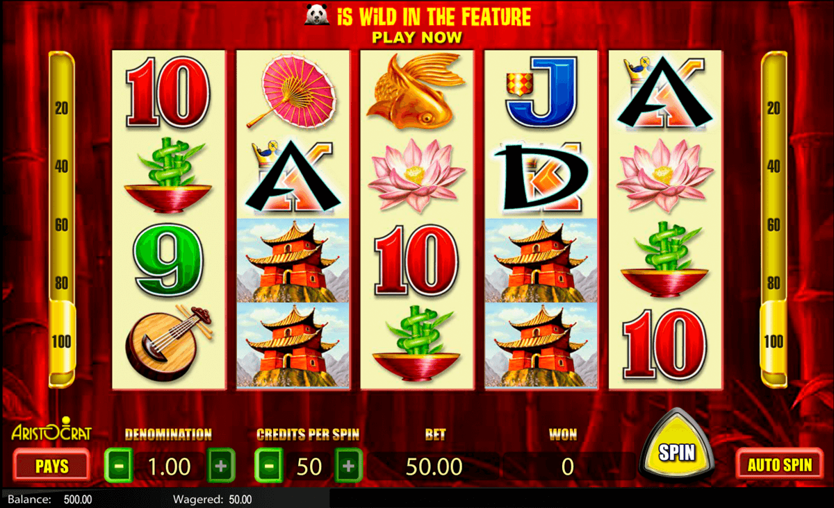 Wild Panda Free Slot Machine